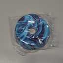 Bowling Ball Spinner - Smooth Rotating Bowling Ball Cup Stand with Non-Slip Base, Scratch-Free & Silent Spin Bowling Ball Holder, Ideal Bowling Accessories for Men & Women (Blue)