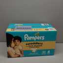 Pampers Swaddlers Diapers, Size 4 (15-34 lbs), 120 Count, Absorbent, Keeps Baby Dry and Comfortable, Skin Safe Disposable Baby Diaper 