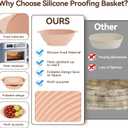 Sourdough Starter Kit, 24PCS Sourdough Bread Baking Supplies, 9"Round & 11"Oval Banneton Bread Proofing Basket, Bread Sling, Starter Jar, Whisk, Scrapers, Bread Lame, Bag, Sour Dough Making Tools Kit
