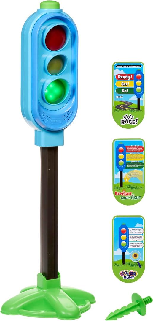 Little Tikes Red Light Green Light, Active Play Sports Toys, for Boys and Girls Ages 3+ Years, Compact