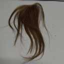 Clip in Bangs, 100% Real Human Hair, Human Hair Clip in Bangs, Middle Part HairPieces, No Tangle & Smooth, 11g #04 Medium Brown