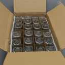 AISIPRIN Glass Spice Jars with 398 Labels, 24 pcs 4oz Spice Containers with Bamboo Lids, Square Spice Bottles With Shaker Lids,Spice Organization for Cabinet,Drawer,Rack,Seasoning Organizer