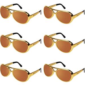 50's 60's Glasses  6 Pairs 50's Rockstar Aviator Sunglasses 50's 60's Glasses  6 Pairs 50's Rockstar Aviator Sunglasses