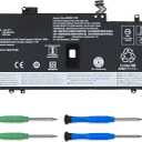 L18L4P71 L18C4P71 L18M4P72 Laptop Battery Replacement for Lenovo ThinkPad X1 Yoga 4th 5th Gen/X1 Carbon 7th 8th Gen Series 02DL004 SB10K97642 02DL005 SB10K97643 02DL006 SB10K97644 15.4V 51Wh