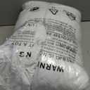 HAISIWLKJ 8 Pack Cocktail Table Covers 32x43 Inch Fitted Stretch Spandex Square Corners White Table Cover High Top Cocktail Round Tablecloth for Party, Wedding, Birthday, Banquet (White)