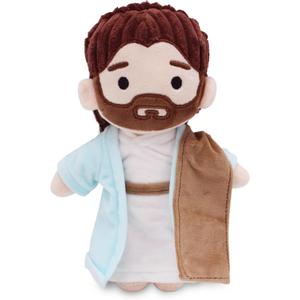 Jesus Plush Doll, Jesus Stuffed Animal for Room Decor, 9 in | Meaningful Religious Design, Great for Bedtime, Travel, Prayer Companion, Ideal Gift for Baptism or Communion