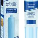 Garden Hose Filter for Filling Hot Tub, Pool, Spa, Greatly Reduces Sediment, Chlorine, Heavy Metals and Odors, Standard 3/4" Garden Hose Thread (1 Pack)