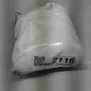 Amazon Basics Lightweight Super Soft Easy Care Microfiber Waffle Texture Shower Curtain , 72" x 72", White