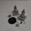 GELASKA 2 Pack 587819701 Spindle Assembly Kit with 153535 Pulley Replaces 187292, 192870, 187281, 587820301, 532187292, 539112057, 587125401, 587256401, 532187281, 532192870, 532192872, 587253301