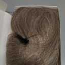 morvally Long Wavy Wig with Bangs for Women Heat Resistant Synthetic Hair Natural Looking for Daily Use (Mix Ash Blonde)