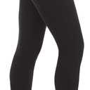 Rekucci Women's Comfort 5 Pocket Skinny Pant with Stretch Waistband (Black)