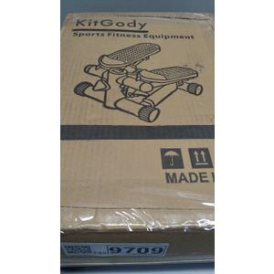 Steppers for Exercise at Home, KitGody Mini Stepper with Resistance Bands, Portable Stair Stepper for Home 330LBS Capacity, Adjustable Height Fitness Stepper Machine