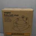 Baby Bath Seat for Babies 6 Months & up Non-Slip Toddler Bath Seats for Sitting Up Infant Bathtub Chair with Suction Cups and Soft Cushion for Baby Shower Tub Seat (Green)