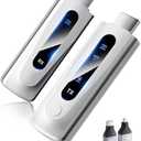 2025 Upgraded Wireless HDMI Transmitter and Receiver 328FT/100M, LED Display, 4K Decode 1080P@60Hz Ultra HD Video Output, Plug&Play 5G+2.4G for Video and Audio to Monitor from PC/Projector/TV Box