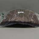 Christmas Tree Collar, 23’’ D Handmade Artificial Rattan Wicker Christmas Stand Tree Collar Basket Base Cover for Holiday Decoration