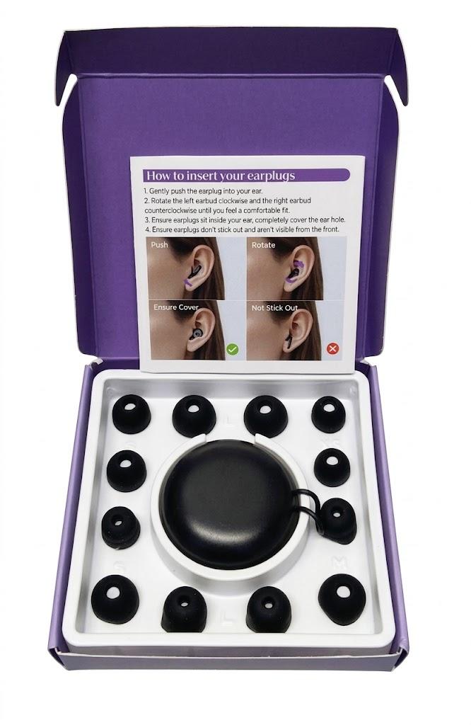 Sleeping EarPlugs, Comes with Multiple Sizes.