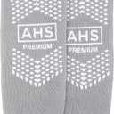 AMERICAN HOSPITAL SUPPLY Non-Slip Hospital Socks, Anti-Skid, Anti-Slip Gripper Socks for Medical or Home Use, Gray, Small, 1 Pair
