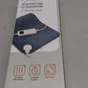 Heating Pad for Period Cramps, Heating Pad for Back/Neck/Shoulder Muscle Pain, 6 Heating&4 Timer Setting, Auto Shut Off, Dry/Moist Heat & Machine Washable, Gray Birthday Christmas Gifts for Women Mom (12'' x 24'')