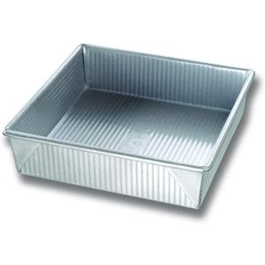 USA Pan Bakeware Nonstick Square Cake Pan, 9 Inch, Aluminized Steel