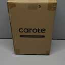 CAROTE 14 Pieces Knife Set with Block, Forged, High Carbon Stainless Steel Sharp Blade Block Knife Set, Dishwasher Safe Cutlery, Cream