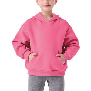 Hvididan Girls Fleece Hoodies Size 10-12 Oversized Hoodies for Teen Girls Warm Long Sleeve Toddler Sweatshirt, Pink, Size 10-12