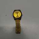 SENRUD Men's Classic Design Analog Quartz Watches Fashion Business Watch Stainless Steel Waterproof Date Casual Wrist Watch for Men (Gold)