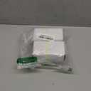 4 Pcs 120v Strobe C9 Christmas Lights Bulbs Outdoor Waterproof C9 LED Replacement Bulbs E17 Base 6000k Bright Flashing Strobe Light for Indoor Outdoor Yard Xmas Tree Decor(White)