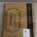 Joyhalo 6 Pack Fall Garland, Autumn Leaves Garland for Mantle Indoor Outdoor Fall Decor,Hanging Maple Leaf Foliage Vines for Fireplace, Front Door, Porch and Thanksgiving Decor