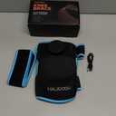 HALIDODO Red Light Therapy & Vibration Massage Knee Brace - Rechargeable Controller, 660nm&850nm Red Light Therapy Heated Device for Knee/Joint/Elbow/Shoulder, Blue