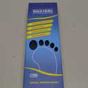 Plantar Fasciitis Insoles for Men Women - Orthotics Inserts, Shoe Insoles Arch Support Flat Feet Inserts Work Boot Insole (Mens 10-10 1/2 | Womens 12-12 1/2) (Blue)