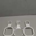 Wall Mount Holder for eero 6 and for eero 6+ Router Mesh Wi-Fi System  No Messy Wires, Space-Saving Outlet Wall Mount Holder for eero 6 Plus Extender, Stand Bracket for eero 6+ (White-3pcs)