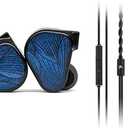 x Crinacle Zero: BLUE2 Dual Dynamic Drivers in-Ear Headphone with Detachable Cable (3.5mm+mic Cable)