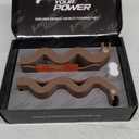 AA & AAA Battery Chute Combo, Wall Mount Battery Organizer/Dispenser - Brown