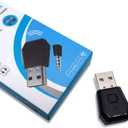 RALAN Bluetooth Dongle Adapter for PS4, Wireless Mini Microphone USB 4.0 Audio Adapter Receiver Compatible with PS4 PlayStation Support A2DP HFP HSP