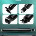 For Jeep (4pcs) AUTOMUTO Struts, Full Shocks Absorbers Kits Fit for 1997 1998 1999 2000 2001 2002 2003 2004 2005 2006 for Jeep Wrangler 344435 32196 344403 32306