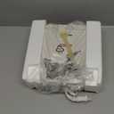 Double Mini Pancakes Maker Machine, Arepa Maker, Electric Pancake Maker Griddle, Ideal for Pancakes, Cookies, Eggs, Arepas & Breakfast Sandwiches, White, 4 Inch