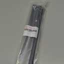 Jetland Cabinets Drawers Edge Pulls - 4-Pack, 10" Overall Length, Black, Concealed Tab Pulls for Kitchen Garage Cabinet Drawers, PW5018B254L