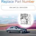 G4KF 2.0T Engine Cylinder Head Gasket Kit Fits for Hyundai Genesis Coupe/Santa Fe Sport/Sonata, Kia Optima/Sportage 2011 2012 2013 2014 2.0L Turbo OE G4KF 20910-2CD00