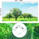 13X40Ft Bird Netting for Garden Protect Vegetable Plants and Fruit Trees, Plastic Trellis Netting for Birds, Deer, Squirrels and Other Animals