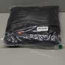 FREE SOLDIER Men's Waterproof Snow Insulated Pants Winter Skiing Snowboarding Pants with Zipper Pockets (XX-Large(46-48)/32L, Black)