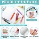 18 Pcs Christmas Pharmacy Technician Gifts, 9 Pharmacist Notebooks Journal & 9 Ballpoint Pen, Thank You Christmas Gifts for Pharmacy Technician, Nurses, School Medical Assistants Students