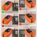 Circuit Breaker Finder & GFCI Outlet Tester with Digital LCD Display, 90-135V Electrical Circuit Tracer Tool for Electricians/DIY Lightweight (Includes Batteries & Carrying Case)
