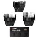 3 Professional Trimmer Guards for Manscaped The Lawn Mower 5.0 Ultra - 7 Cutting Lengths from 1/18"-1/2" Fit for Manscaped Lawn Mower 5.0 Trimmer Replacement Guards