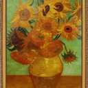 Gold 16x20 Picture Frame with Mat, Vintage Wood Photo Frame for Real Glass, Matted 11x14 or 16 x 20 Photos, Easy Photo Changes, Wall Hanging, Antique Ornate Wall Art