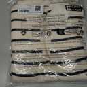 Saodimallsu Womens Striped Sweater Dress Fall Chunky Knit V Neck Collared Long Sleeve Sexy Slit Loose Midi Dresses (Beige)