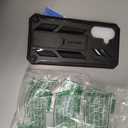 FNTCASE for Galaxy A17-5G Phone Case: for Samsung Galaxy A17 with [Built-in Screen Protector & Kickstand] [Military-Grade Drop Protection] Heavy Duty Protective Shockproof TPU Cell Phone Cover (Black)