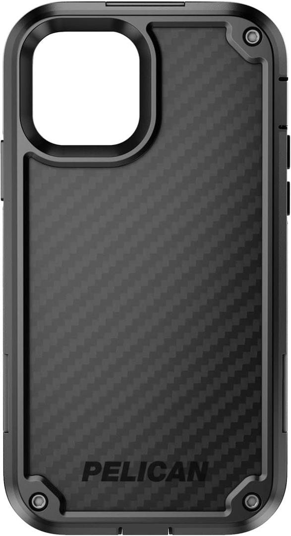 Pelican iPhone 11 Pro/XS/X Case, Shield Case - Military Grade Drop Tested  Dupont Kevlar Carbon, TPU, Polycarbonate Protective Case for Apple iPhone 11 Pro/XS/X (Black)