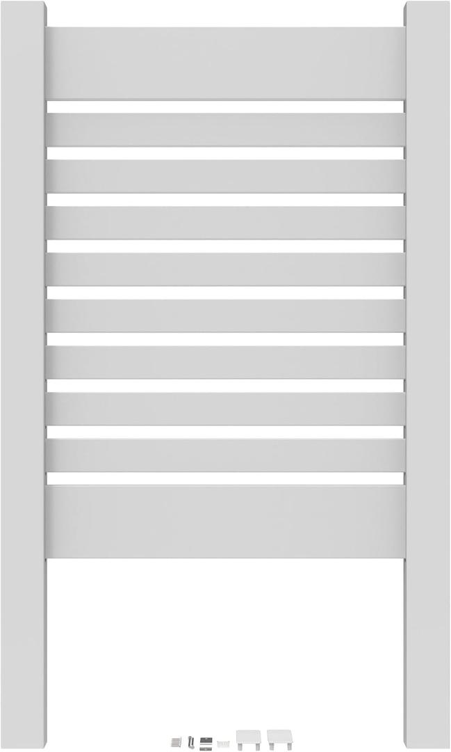 3 ft. x 4 ft. White Vinyl Utility Screen