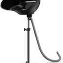 Portable Shampoo Bowl, 270 Degree Rotation of Hair Washing Basin, Height Adjustable Salon Sink with Drain Hoses for Home Salon Use