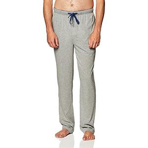 Hanes mens Solid Knit Sleep Pant With Pockets and Drawstring.L